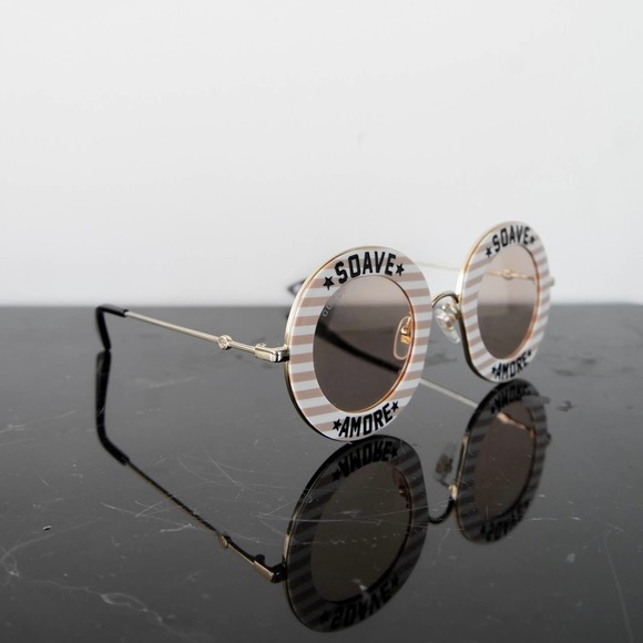 GUCCI Round Soave Amore Sunglasses - Picture 2 of 6